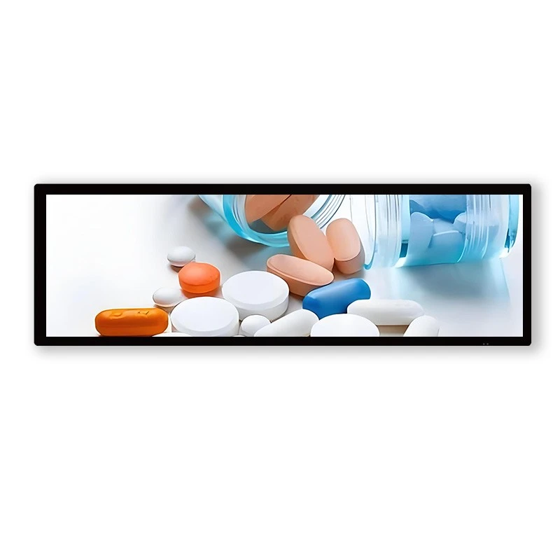 36,2 Inch LCD Bar Display Double Face Screen