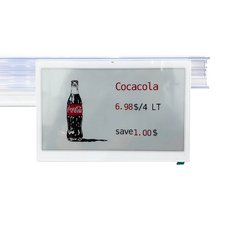 7,3 Inch Electronic Priiskaart Extrusion Channel