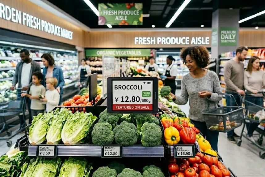 Supermerk Electronic Priis Tags: In praktyske gids foar ESL-ynset en ROI